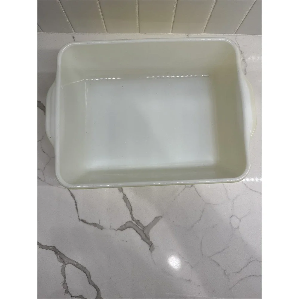 Vintage Pyrex 503 B Yellow Refrigerator Dish w/ Ribbed Lid 503 C Casserole Dish
